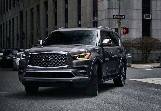 2023 INFINITI QX80 Key Features - HYDRAULIC BODY MOTION CONTROL SYSTEM | INFINITI Of Akron in Akron OH