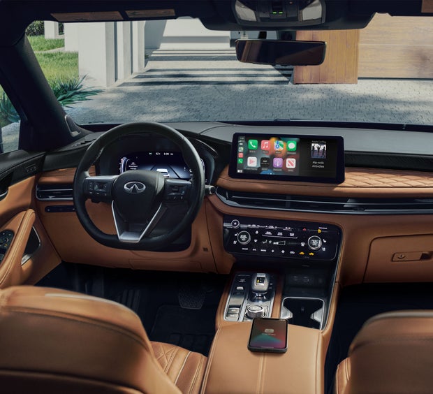 2024 INFINITI QX60 Key Features - Wireless Apple CarPlay® integration | INFINITI Of Akron in Akron OH