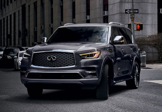 2024 INFINITI QX80 Key Features - HYDRAULIC BODY MOTION CONTROL SYSTEM | INFINITI Of Akron in Akron OH